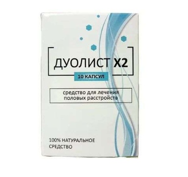 Duolist X2 kapsle pro potenci